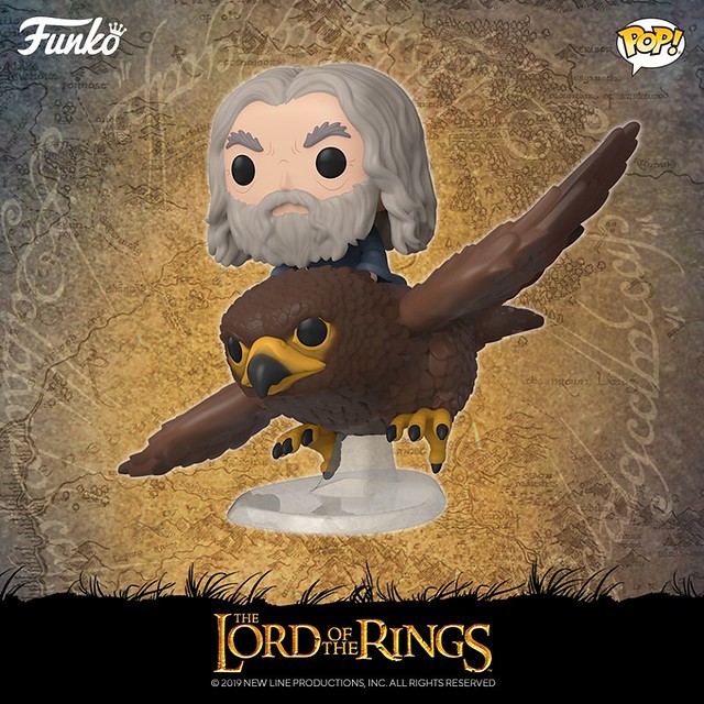 遇到麻煩？那就呼叫巨鷹吧～ Funko Pop! Rides《魔戒》關赫與甘道夫 Gwaihir with Gandalf