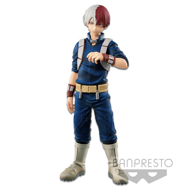 冷酷的眼神散發出菁英的孤傲氣息！ BANPRESTO AGE OF HEROES 系列《我的英雄學院》轟焦凍 僕のヒーローアカデミア AGE OF HEROES-SHOTO-