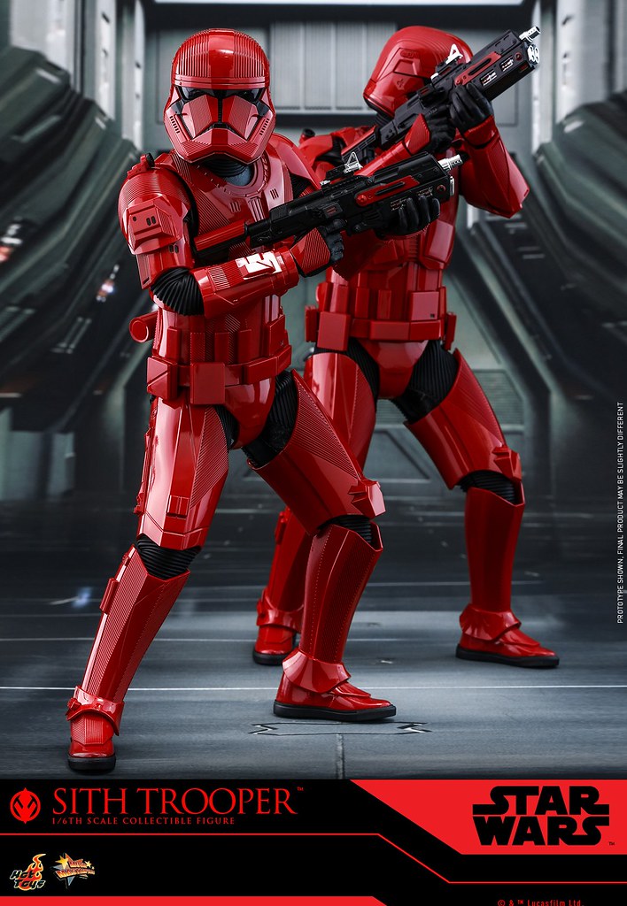 Hot Toys - MMS544 -《STAR WARS：天行者的崛起》西斯士兵 Sith Trooper 1/6 比例人偶作品完整發表！