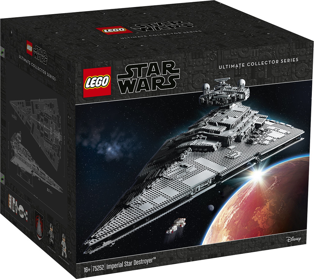 長達 1.1 公尺的巨獸星艦，重磅強襲！ LEGO 75252 UCS 系列《星際大戰》帝國滅星者戰艦 Imperial Star Destroyer