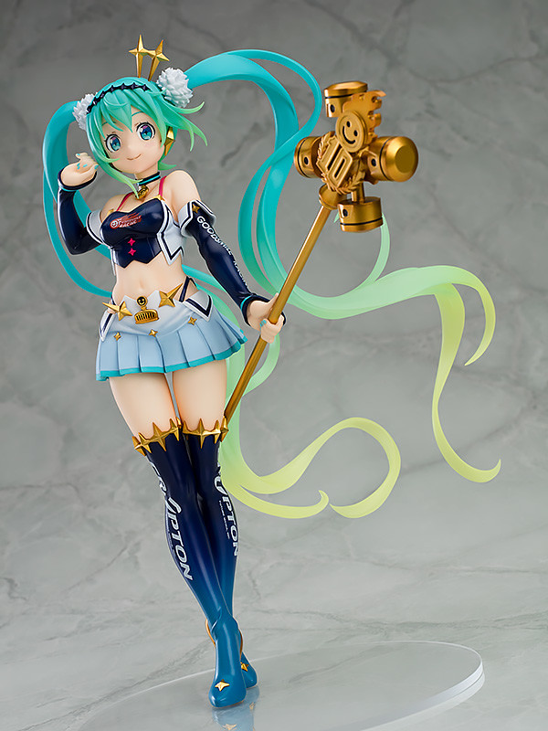 清涼的夏季造型也登場！MXF《初音未來GT計畫》賽車初音（RACING MIKU；レーシングミク） 2018 summer Ver. 1/7比例模型