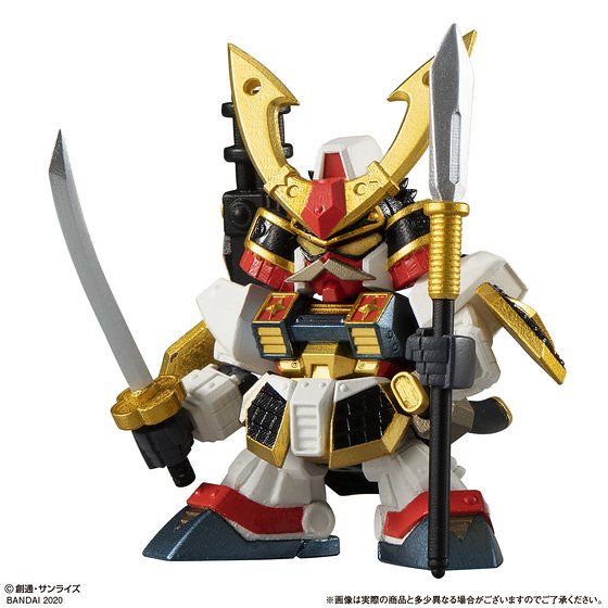 百戰練磨之猛將，參上！BANDAI 轉蛋戰士f《SD 戰國傳》將頑馱無（ガシャポン戦士f EX07 将頑駄無）