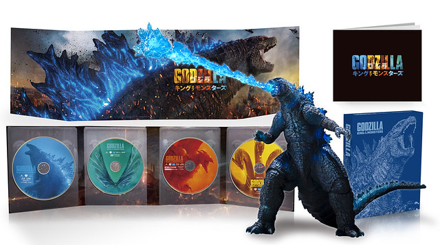日本藍光限量版同梱限定！《哥吉拉2：怪獸之王》S.H.MonsterArts 哥吉拉（2019）Poster Color Ver.