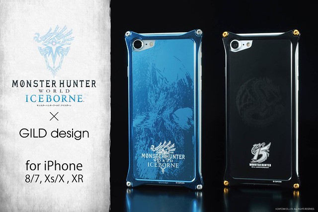 裝備之後能讓砥石磨更快？《魔物獵人世界：ICEBORNE》X GILD design 15週年紀念 iPhone 鋁合金製手機保護殼