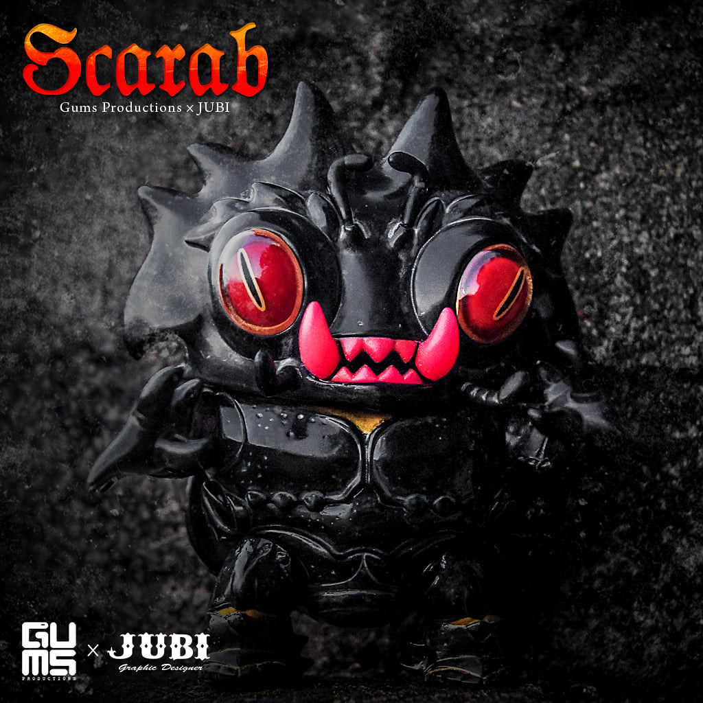 兇猛又可愛的護身怪獸！ 台灣設計師 JUBI 最新作【聖魔蟲】Scarab 發表！