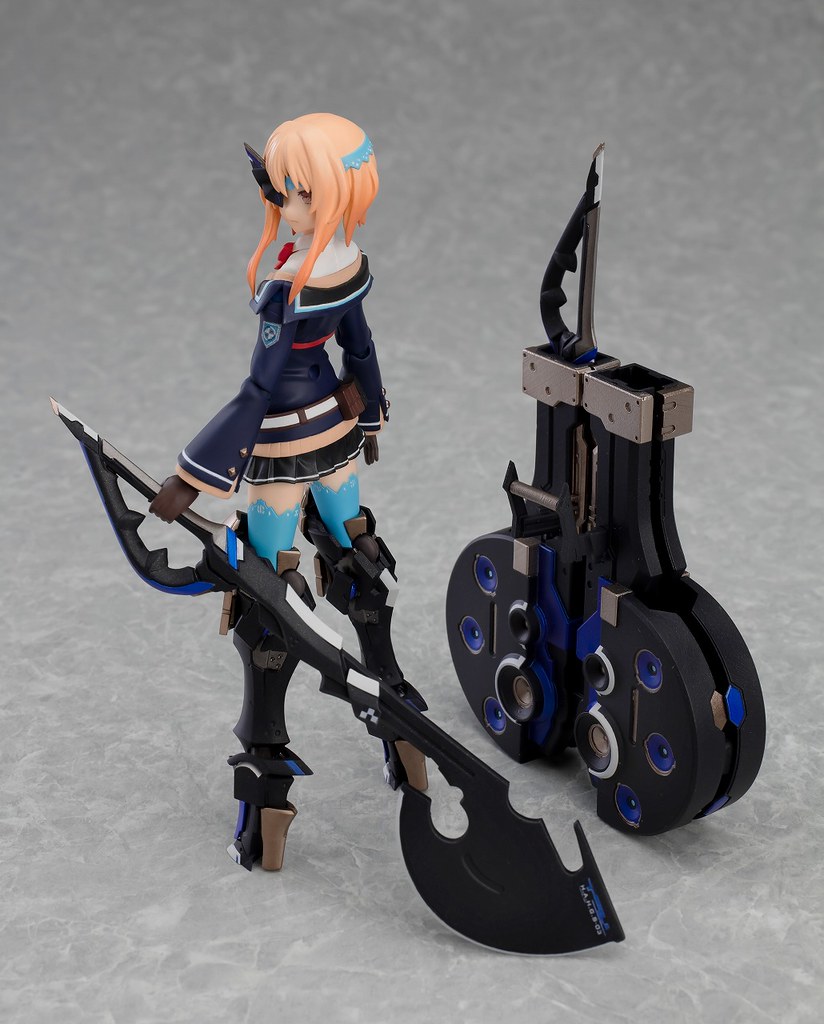 雙持巨斧的女高中生應該很常見吧？武裝×女高中生×figma  neco《重兵裝型女高中生》第四作「參」情報公開！