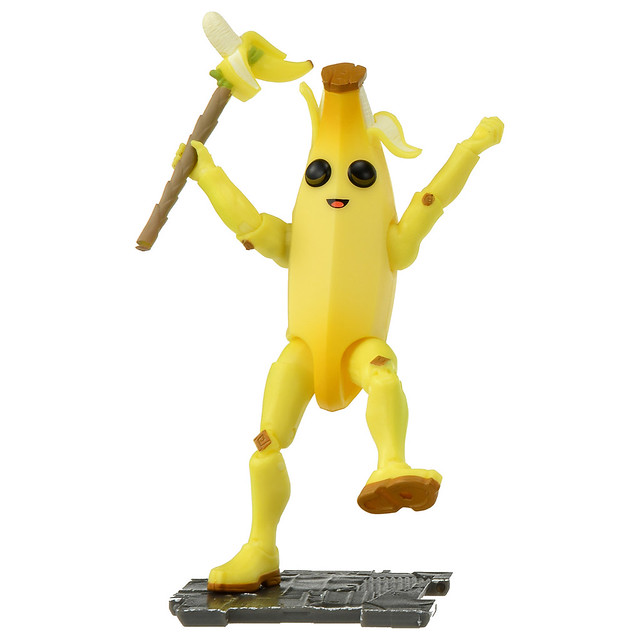 跟著 NANA 節奏跳起來！TAKARA TOMY《要塞英雄》香蕉人 PEELY 可動立體化人形（フォートナイト リアルアクションフィギュア 018 ピーリー）
