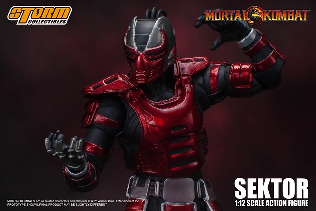 渴望權力的野心家！STORM COLLECTIBLES《真人快打》「瘋狂終結者」塞克特 Sektor（Mortal Kombat – SEKTOR Action Figure）