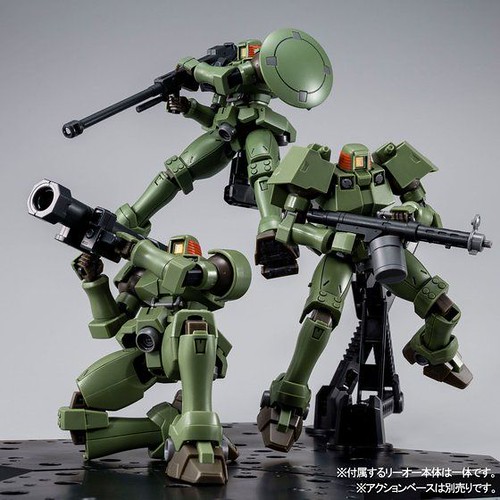 量產機的武裝大逆襲！HGAC 1/144《新機動戰記鋼彈W》里歐全武裝套組（リーオー フルウェポンセット）