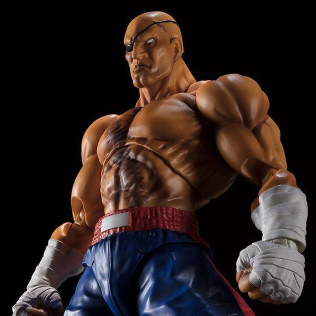 絕對無敵的泰拳帝王！S.H.Figuarts《快打旋風5》沙卡特立體可動人形（ストリートファイターV サガット）