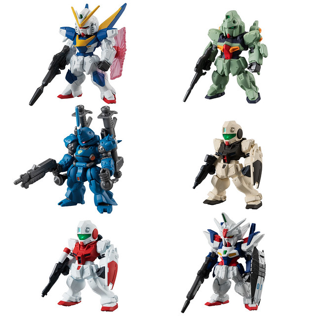 《機動戰士鋼彈》FW GUNDAM CONVERGE #18 第十八彈 「V2鋼彈」、「鋼普拉斯達」、「雙子座鋼彈01」等人氣機體登場！