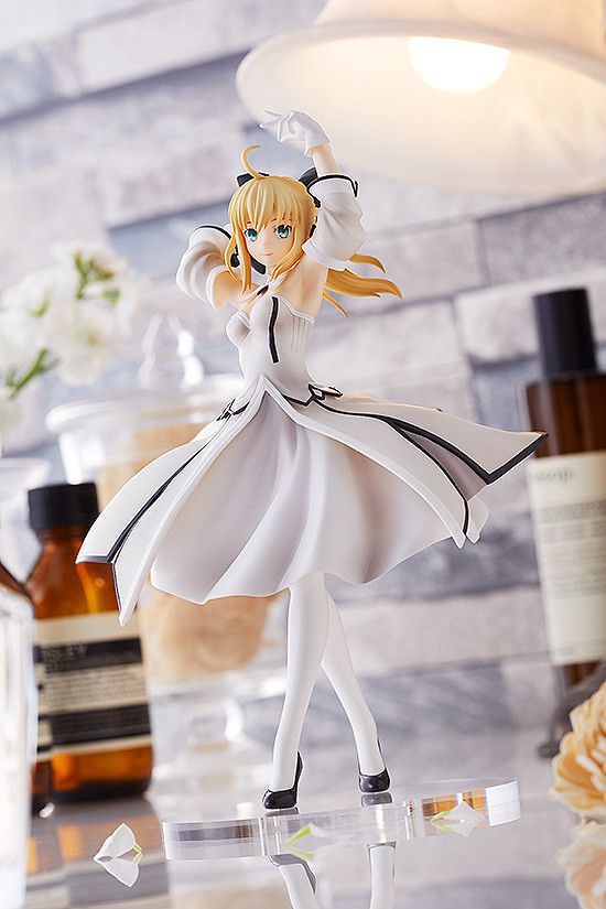 潔白無瑕的百合降臨！POP UP PARADE《Fate/Grand Order》Saber/阿爾托莉亞・潘德拉剛[Lily] 第二再臨  PVC塗裝完成品