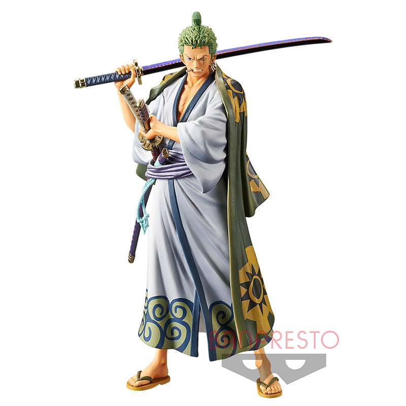 好希望能在和之國決戰裡看到他大顯神威！ BANPRESTO《ONE PIECE》DXF～THE GRANDLINE MEN～和之國 vol.2「索隆十郎」（ゾロ十郎）
