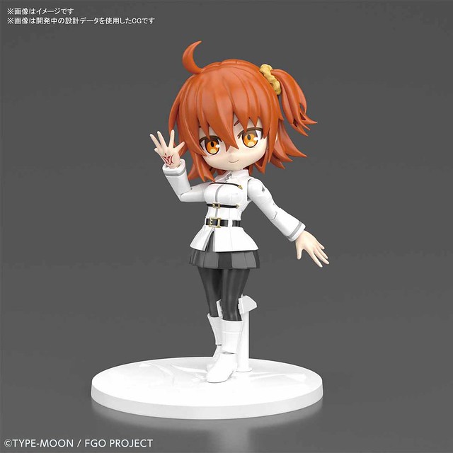 用模型了解FGO吧！萬代 PETITRITS《Fate/Grand Order》「MASTER/女主角（GD子）」、「SABER/宮本武藏」組裝模型