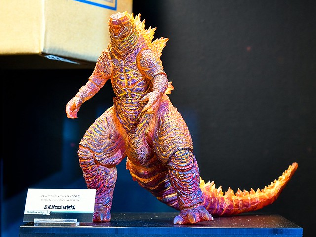 【TAMASHII NATION 2019】S.H.MonsterArts《哥吉拉2：怪獸之王》紅蓮哥吉拉（バーニングゴジラ）2019 試作品公開！