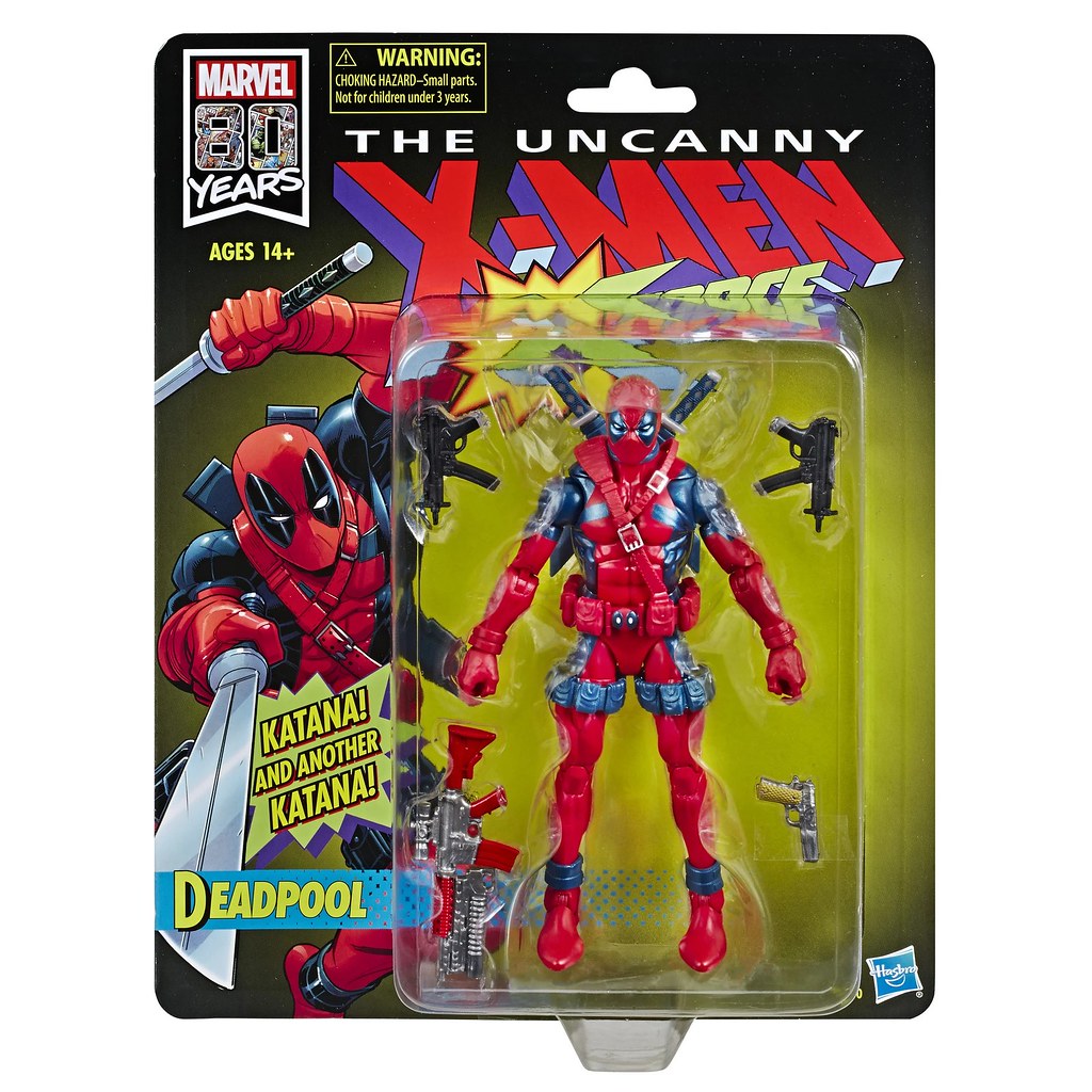 嘴砲傭兵來襲！ Hasbro 漫威傳奇系列 Marvel 80 周年【死侍】Marvel Legends Deadpool 可動人偶