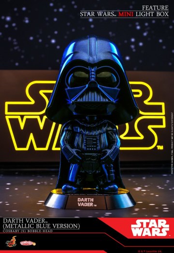 Hot Toys - COSB695 -《星際大戰六部曲：絕地大反攻》達斯·維德 (金屬藍配色版本) Darth Vader (Metallic Blue Version) Cosbaby (S) Bobble-Head