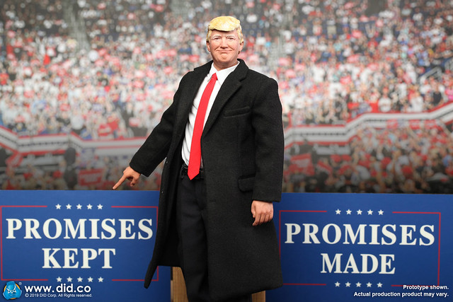 這回不開除人，而是來玩玩具！Did 唐納‧川普 立體化可動人形（DONALD TRUMP 2020）