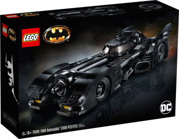 長達 60 公分，搭載滑蓋駕駛艙！ LEGO 76139 DC Super Heroes 系列《蝙蝠俠(1989)》1989 蝙蝠車 1989 Batmobile