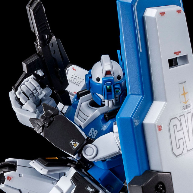 HG 1/144《機動戰士鋼彈 THE ORIGIN MSD》RGM-79HC 吉姆防衛特裝型（E-2光束噴槍裝備）｜ジム・ガードカスタム（E-2ビーム・スプレーガン装備）【PB限定】