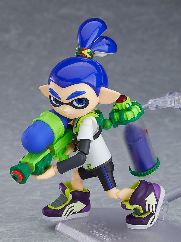 規格同樣豪華的男孩版終於來啦！figma《漆彈大作戰》Splatoon 男孩（スプラトゥーン ボーイ）一般版 / DX 版