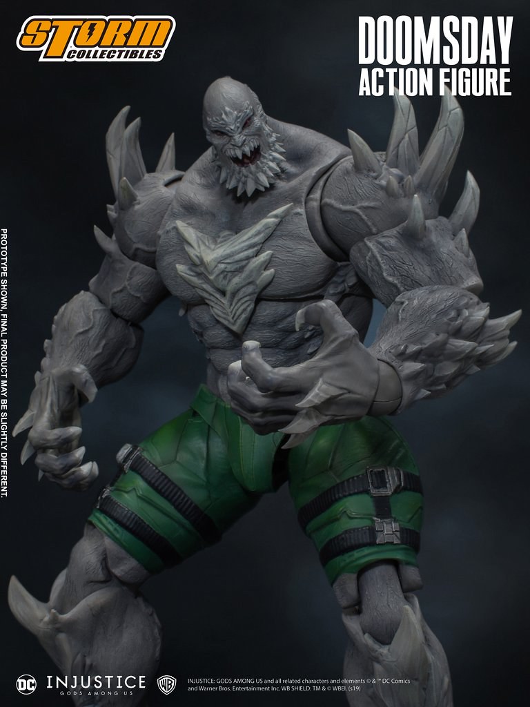 銳利尖刺、狂暴姿態帶來極強壓迫感！ Storm Collectibles《超級英雄：武力對決》毀滅日 Doomsday 1/12 比例可動人偶