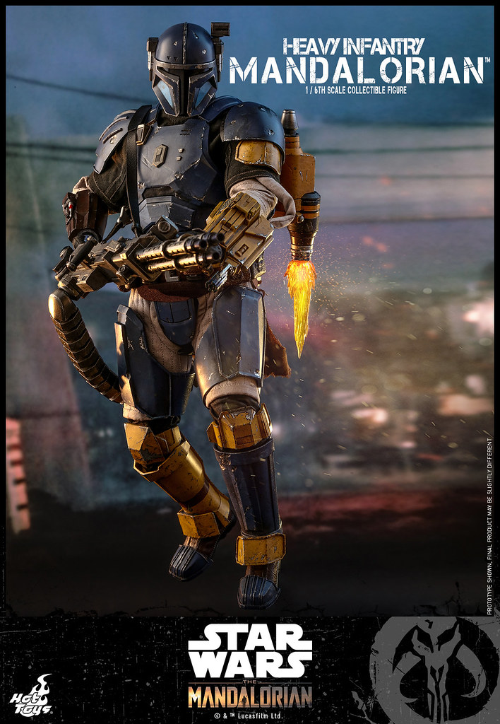 超大把重型雷射步槍帥爆！！ Hot Toys – TMS010 -《曼達洛人》重裝步兵曼達洛人 Heavy Infantry Mandalorian 1/6 比例人偶