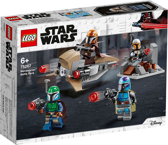 戰鬥力高強的曼達洛人部隊，徵兵開始！ LEGO 75267《曼達洛人》曼達洛人（Mandalorian）Battle Pack 情報公開
