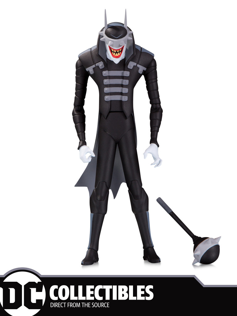 以經典動畫風格重新詮釋！ DC Collectibles Batman: The Adventures Continue 系列【大笑蝙蝠俠】The Batman Who Laughs 6 吋可動人偶