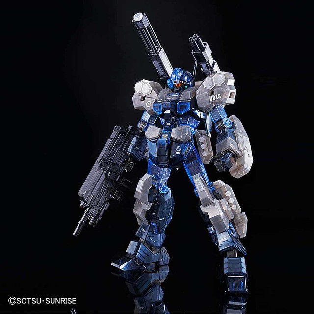 MG 1/100《機動戰士鋼彈UC》RGM-96X 傑斯塔加農[透彩版本]｜ジェスタ・キャノン[クリアカラー]【GUNDAM BASE 限定】