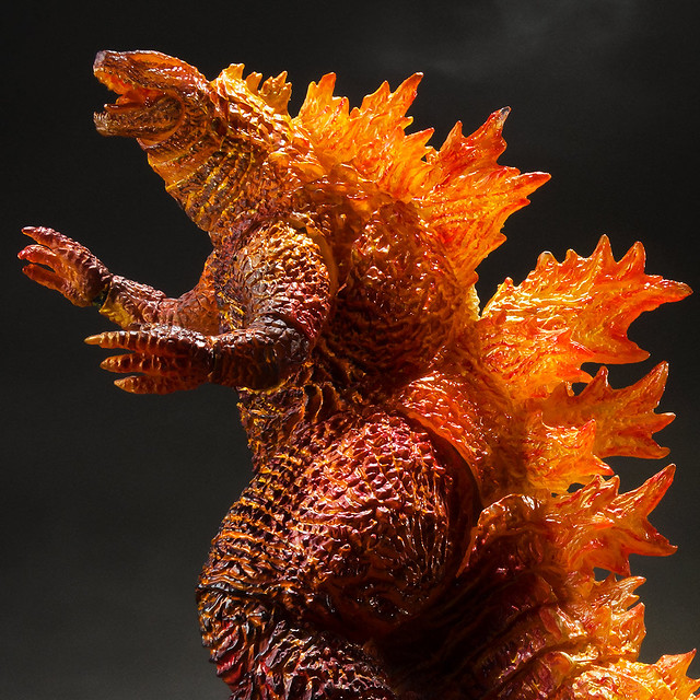 壓倒性力量的燃燒姿態！S.H.MonsterArts《哥吉拉2：怪獸之王》紅蓮哥吉拉（2019）｜バーニング・ゴジラ（2019）【PB限定】
