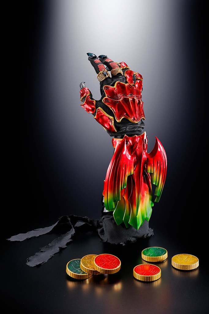 能穿在手上的 Ankh 商品化！TAMASHII Lab《假面騎士OOO》Ankh （アンク）1/1 可穿戴模型【魂商店】