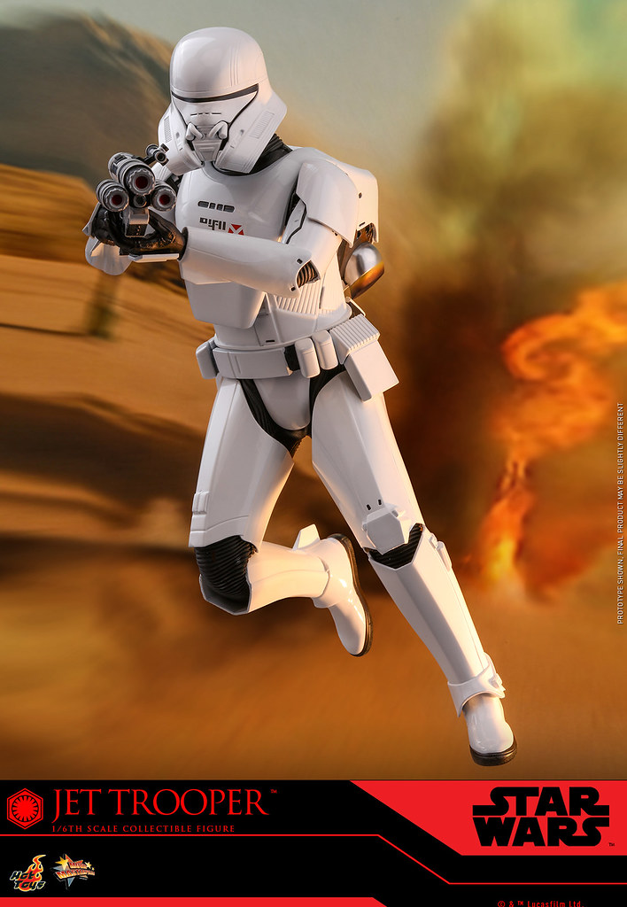 全新兵種突入空中戰場！ Hot Toys – MMS561 -《STAR WARS：天行者的崛起》噴射風暴兵 Jet Trooper 1/6 比例人偶 