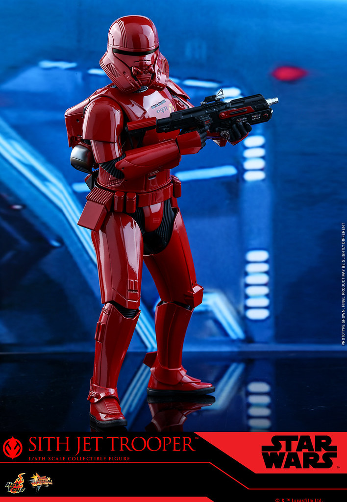 更具威懾感全紅配色！ Hot Toys - MMS562 -《STAR WARS：天行者的崛起》西斯噴射風暴兵 Sith Jet Trooper 1/6 比例人偶