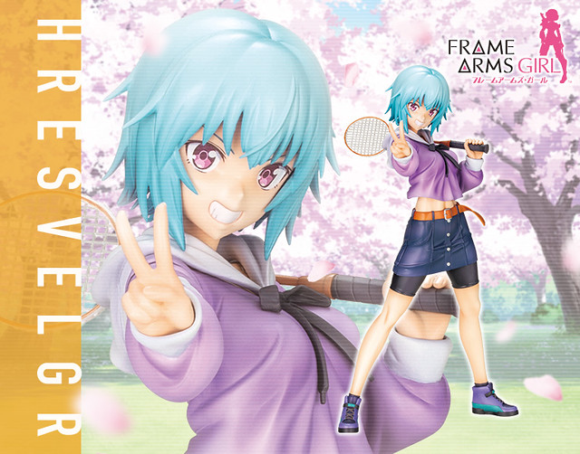 壽屋《Frame Arms Girl 骨裝機娘》魔鷲 ～DATE DE SESSION!!～（フレズヴェルク ～デート DE SESSION!!～）PVC塗裝完成品