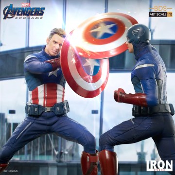 一場「美國翹臀」的頂尖對決！ Iron Studios Battle Diorama 系列《復仇者聯盟：終局之戰》美國隊長（Captain America）雙版本同時參戰！