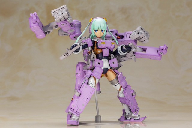 新配色衍生機體登場！壽屋《Frame Arms Girl 骨裝機娘》格里芬（グライフェン） Ultramarine Violet Ver.