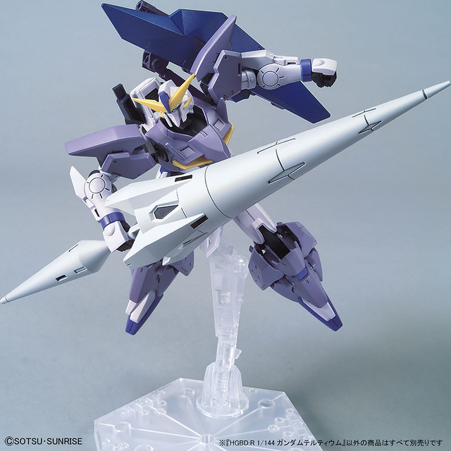 HGBD:R 1/144《鋼彈創鬥者潛網大戰Re:RISE》鋼彈三代（ガンダムテルティウム）商品情報公開！
