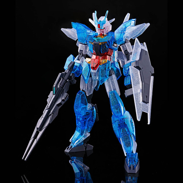 HGBD:R 1/144《鋼彈創鬥者潛網大戰 Re：RISE》地球3式鋼彈 [Dive into Dimension Clear 透彩版]（アースリィガンダム[ダイブイントゥディメンションクリア]）【GUNDAM BASE限定】