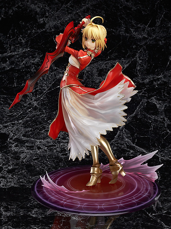 儘管稱頌黃金劇場吧！GSC《Fate/EXTRA》Saber Extra / 尼祿・克勞狄烏斯（セイバーエクストラ）1/7比例模型【再次販售】