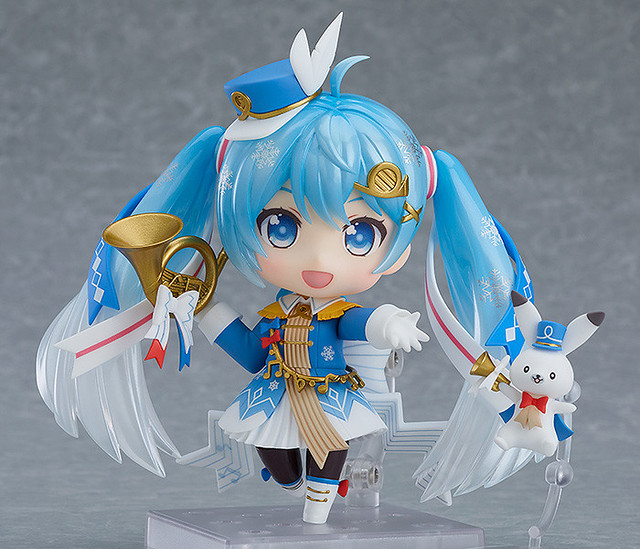 吹奏冬季的旋律♪ 黏土人『SNOW MIKU 2020』雪未來（雪ミク） Snow Parade Ver.【WF2020冬等活動限定】