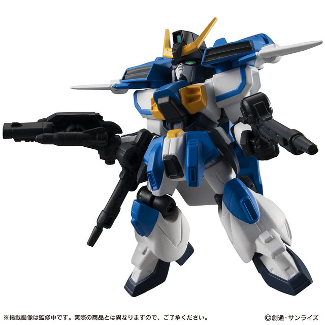 MOBILE SUIT ENSEMBLE《機動新世紀鋼彈X》EX19 斑豹毀滅者鋼彈&空中