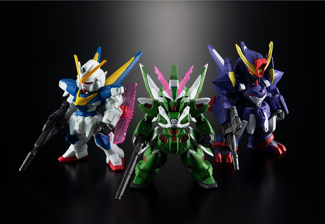 《機動戰士鋼彈》FW GUNDAM CONVERGE ♯19 第十九彈 「幽靈鋼彈」、「V鋼彈」等小型化 MS 登場！