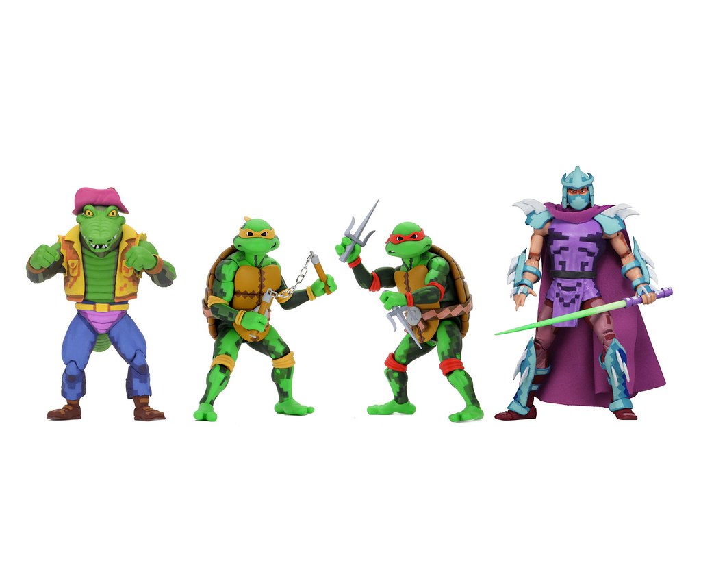 超級許瑞德太殺啦！ NECA《Teenage Mutant Ninja Turtles: Turtles in Time》第二波角色 7 吋可動人偶套裝組