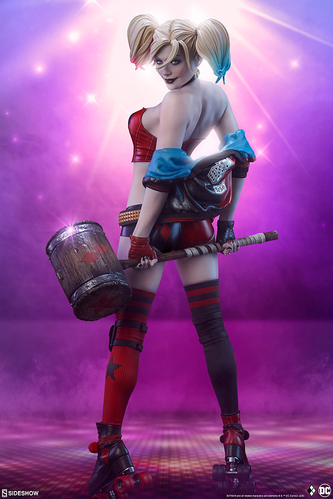 Sideshow Collectibles Premium Format Figure 系列 DC【哈莉·奎茵：地獄滑輪】Harley Quinn: Hell on Wheels 1/4 比例全身雕像 普通版/EX版