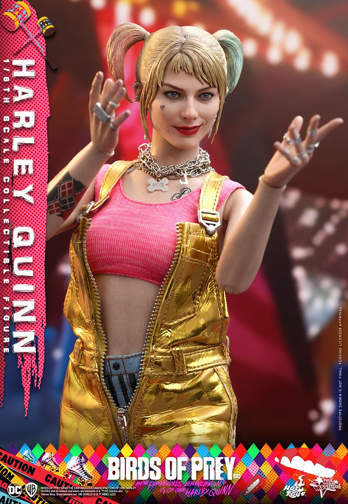 全新造型華麗登場！ Hot Toys – MMS565 -《猛禽小隊：小丑女大解放》哈莉·奎茵 Harley Quinn 1/6 比例人偶