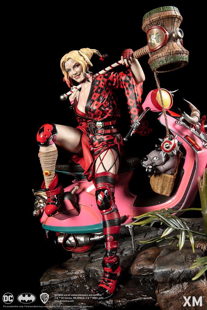 華麗又俏皮的暴走族哈莉！ XM Studios DC Premium Collectibles Samurai Series【哈莉·奎茵】Harley Quinn 1/4 比例全身雕像