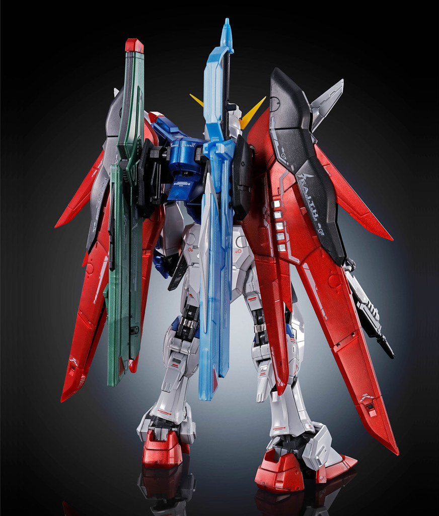 RG 1/144《機動戰士鋼彈SEED DESTINY》ZGMF-X42S 命運鋼彈 鈦合金質感Ver.｜デスティニーガンダム［チタニウムフィニッシュ］【PB限定】