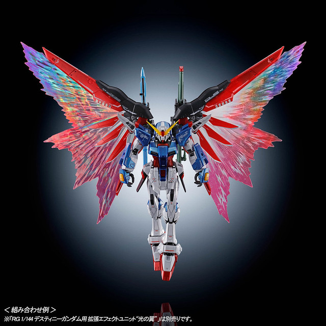 RG 1/144《機動戰士鋼彈SEED DESTINY》ZGMF-X42S 命運鋼彈 鈦合金質感Ver.｜デスティニーガンダム［チタニウムフィニッシュ］【PB限定】
