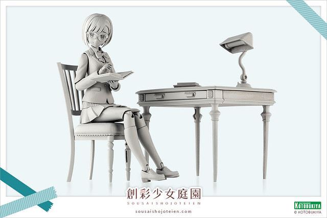 【WF2020冬】壽屋（KOTOBUKIYA）新品展示 組裝模型篇：『創彩少女庭園』、『ARCA NADEA』兩款新系列美少女組裝模型發表！